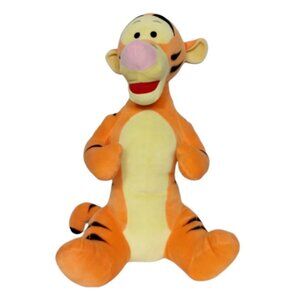 Disney Winnie The Pooh Tigger Tiger Sitting Plush Stuffed Animal 21.5"